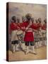 Soldiers of the 45th Rattray's Sikhs 'The Drums' Jat Sikhs, Illustration for 'Armies of India' by…-Alfred Crowdy Lovett-Stretched Canvas