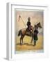 Soldiers of the 6th Edward's Own Cavalry and the 8th Cavalry, Illustration for 'Armies of India'…-Alfred Crowdy Lovett-Framed Giclee Print