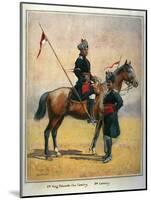 Soldiers of the 6th Edward's Own Cavalry and the 8th Cavalry, Illustration for 'Armies of India'…-Alfred Crowdy Lovett-Mounted Giclee Print