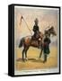 Soldiers of the 6th Edward's Own Cavalry and the 8th Cavalry, Illustration for 'Armies of India'…-Alfred Crowdy Lovett-Framed Stretched Canvas