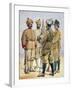 Soldiers of the Frontier Force, Illustration for 'Armies of India' by Major G.F. MacMunn,…-Alfred Crowdy Lovett-Framed Giclee Print