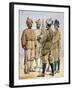 Soldiers of the Frontier Force, Illustration for 'Armies of India' by Major G.F. MacMunn,…-Alfred Crowdy Lovett-Framed Giclee Print