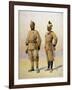 Soldiers of the Frontier Force, Illustration from 'Armies of India' by Major G.F. MacMunn,…-Alfred Crowdy Lovett-Framed Giclee Print