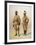 Soldiers of the Frontier Force, Illustration from 'Armies of India' by Major G.F. MacMunn,…-Alfred Crowdy Lovett-Framed Giclee Print