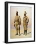 Soldiers of the Frontier Force, Illustration from 'Armies of India' by Major G.F. MacMunn,…-Alfred Crowdy Lovett-Framed Giclee Print