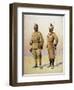 Soldiers of the Frontier Force, Illustration from 'Armies of India' by Major G.F. MacMunn,…-Alfred Crowdy Lovett-Framed Giclee Print