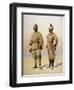 Soldiers of the Frontier Force, Illustration from 'Armies of India' by Major G.F. MacMunn,…-Alfred Crowdy Lovett-Framed Giclee Print