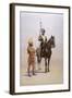 Soldiers of the Mysore Transport Corps, Illustration from 'Armies of India'-Alfred Crowdy Lovett-Framed Giclee Print