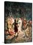 Soldiers of the Pharisees seize Jesus - Bible-William Brassey Hole-Stretched Canvas