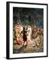 Soldiers of the Pharisees seize Jesus - Bible-William Brassey Hole-Framed Giclee Print