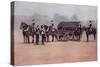 Soldiers of the Royal Army Service Corps During the Second Boer War-Louis Creswicke-Stretched Canvas