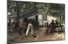 Soldiers of the Sixth Regiment at Rest-Eugene Giradet-Mounted Premium Giclee Print