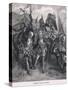 Soldiers of the Tudor Period-Charles Ricketts-Stretched Canvas