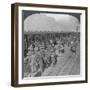 Soldiers of the Wiltshire Rifles Boarding a Train, Cape Town, South Africa, World War I, C1915-null-Framed Photographic Print