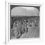 Soldiers of the Wiltshire Rifles Boarding a Train, Cape Town, South Africa, World War I, C1915-null-Framed Photographic Print