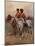 Soldiers on Horseback, 1905-Josep Cusachs y Cusachs-Mounted Giclee Print