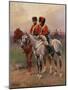 Soldiers on Horseback, 1905-Josep Cusachs y Cusachs-Mounted Giclee Print