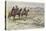 Soldiers on Horseback Surveying Nicopolis-Felicien Baron De Myrbach-rheinfeld-Stretched Canvas