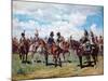 Soldiers on Horseback-Jean-Louis Ernest Meissonier-Mounted Giclee Print