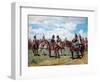 Soldiers on Horseback-Jean-Louis Ernest Meissonier-Framed Giclee Print