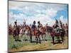 Soldiers on Horseback-Jean-Louis Ernest Meissonier-Mounted Giclee Print