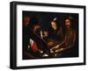 Soldiers Playing Cards, 17th Century-Georges de La Tour-Framed Giclee Print