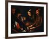 Soldiers Playing Cards, 17th Century-Georges de La Tour-Framed Giclee Print