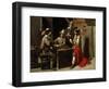 Soldiers Playing Cards-Louis Le Nain-Framed Giclee Print