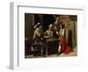 Soldiers Playing Cards-Louis Le Nain-Framed Giclee Print