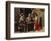 Soldiers Playing Cards-Le Nain-Framed Giclee Print