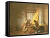 Soldiers Playing Tric-Trac, 1653-German Gedovius-Framed Stretched Canvas