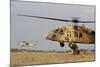 Soldiers Practice External Cargo Mounting on a Uh-60 Yanshuf of the Israel Air Force-Stocktrek Images-Mounted Photographic Print