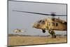 Soldiers Practice External Cargo Mounting on a Uh-60 Yanshuf of the Israel Air Force-Stocktrek Images-Mounted Photographic Print