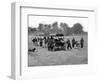 Soldiers Running Ambulance Drill, Civil War-Lantern Press-Framed Art Print