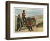 Soldiers Watch and Wait-null-Framed Giclee Print