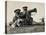 Soldiers with Gas Masks-null-Stretched Canvas