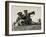 Soldiers with Gas Masks-null-Framed Photographic Print