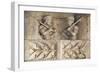 Soldiers with Halberds, Detail of Sculptural Decoration, Boistissandeau Castle-null-Framed Giclee Print