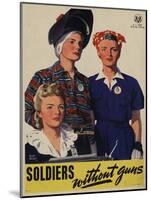 Soldiers without guns, 1944-Adolph Treidler-Mounted Giclee Print