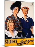 Soldiers Without Guns-Adolph Treidler-Mounted Giclee Print