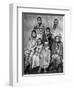 Soldiers Wives and Children of the 44th Gurkhas, 1896-Bourne & Shepherd-Framed Premium Giclee Print