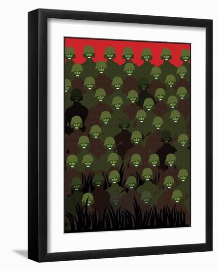 Soldiers-Teofilo Olivieri-Framed Giclee Print