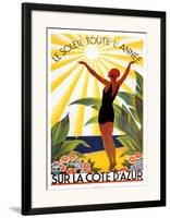 Soleil Toute Lannee-Roger Broders-Framed Art Print