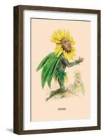 Soleil-J.J. Grandville-Framed Art Print