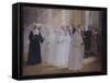 Solemn Communion-Jules Octave Triquet-Framed Stretched Canvas