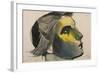 Solemn Head in Profile-Julio González-Framed Giclee Print