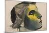 Solemn Head in Profile-Julio González-Mounted Giclee Print