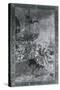 Solemn Joust on London Bridge, Late 15th Century-Richard Beavis-Stretched Canvas