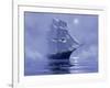 Solent'- Out of the Nightmist, 2009-James Brereton-Framed Giclee Print