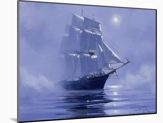 Solent'- Out of the Nightmist, 2009-James Brereton-Mounted Giclee Print